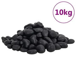 Polirani kamenčići 10 kg crni 2 - 5 cm