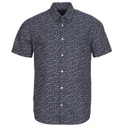 JACK & JONES Srajca JPRBLaSummer  nočno modra / rjasto rjava / bela