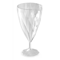 shumee plastični kozarci za vino 20cl prozorni 6 kosov | 33-61