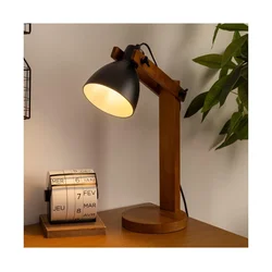 Atmosphera - Stona lampa KUBA 1xE14/25W/230V borovina