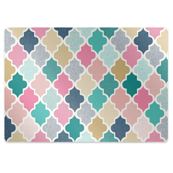 Decormat Podloga za stol Colorful pattern 140x100 cm 2 cm