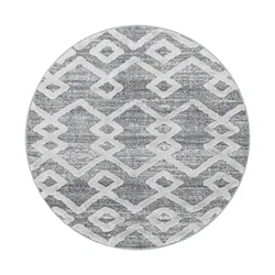 Conceptum Hypnose Tepih Pisa 4704, 120 x 120cm, Sivi