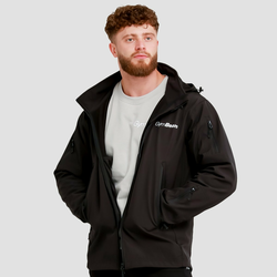 GymBeam Men‘s Softshell Jacket Black