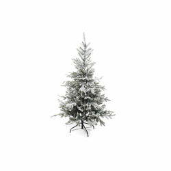 Pom de Crăciun DKD Home Decor Metal PVC Crăciun LED snježno (115 x 115 x 150 cm)