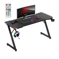 Huzaro - Hero 3.3 Crni RGB Gaming sto 140x60cm