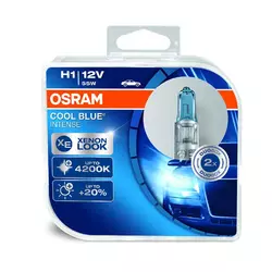 Žarnice H1 OSRAM Cool Blue Intense 12V 55W 4200k