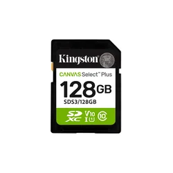 SD Card 128GB Kingston Canvas Select Plus SDR3/128GB