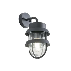 Redo 9498 - Spoljašnja zidna lampa CLAUT 1xE27/42W/230V IP44 antracitna
