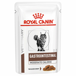 Royal Canin Veterinary Diet Feline Gastro Intestinal Moderate Calorie - 12 x 85 g