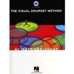 ADRIANSON:THE VISUAL DRUMSET METHOD +CD