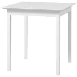 Homestar Jedilna miza 75x75x76 cm bela