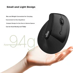 Aigo Bežični miš, 2.4GHz, Bluetooth, Crni