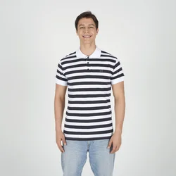 Rang Muška polo majica Maddox M, Teget-bela