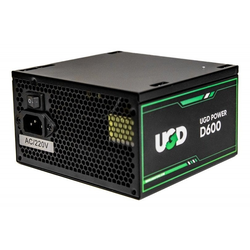 Napajanje G650 * 650W UGD Power 12cm FAN, 20+4pin, 4+4pin, 4xSATA, 2xIDE, 2x6+2pin 80Plus, Black