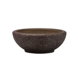Skodelica za kosmiče NIN RIN 12 cm, 200 ml, rjava, keramika, MIJ