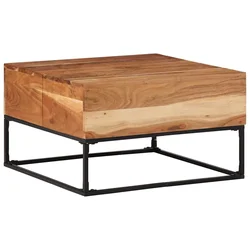 Stolić za kavu 68 x 68 x 41 cm od masivnog bagremovog drva