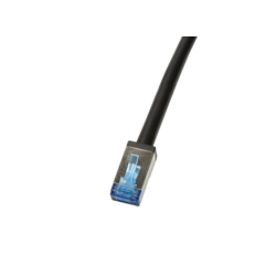 LogiLink CQ7133S networking cable 40 m Cat6a S/FTP (S-STP) Black