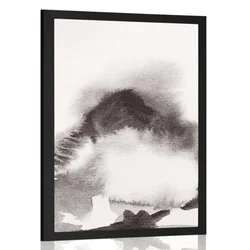 Plakat gora na Japonskem - 30x45 no frame