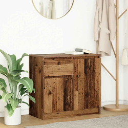 Komoda s ladicama staro drvo 71x35x65 cm konstruirano drvo