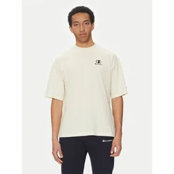 Champion Majica 221257 Écru Regular Fit