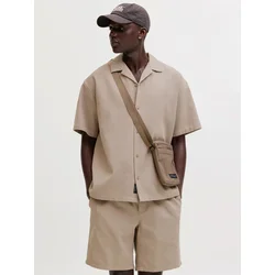 Jack & Jones Srajca Global 12295551 Bež Relaxed Fit