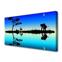 tulup.si Slika na platnu Abstrakcija graphics 120x60 cm