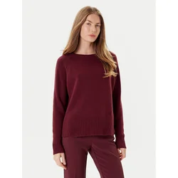 Marella Pulover Celia 2523366215 Bordo rdeča Regular Fit