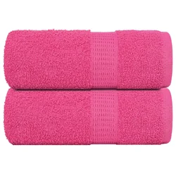 Ručnici za pranje ŽABA 2 kom. Roze 30x30 cm 360 g/m2