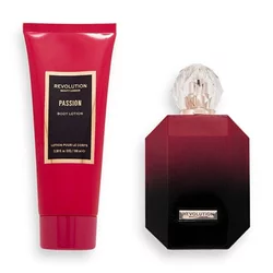 REVOLUTION Set ženska toaletna voda 100ml + losion za telo Passion 100ml