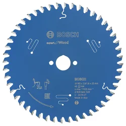 Bosch List kružne testere Expert for Wood 2608644024, 165 x 20 x 2,6 mm, 47