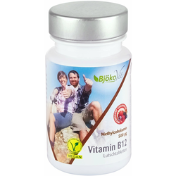 BjökoVit Vitamin B12 pastile - 60 Pastile