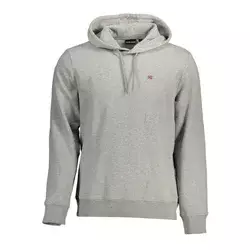 NAPAPIJRI Muški duks NP0A4FQV-BALIS-HOOD_GRIGIO_160, Sivi