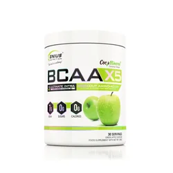 Genius Nutrition Aminokiselina BCAA-X5, Zelena jabuka, 360 g