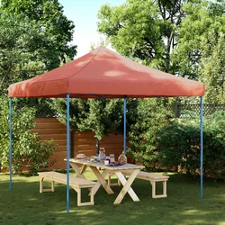 Šator za zabave Terakota 292 x 292 x 315 cm Oxford tkanina