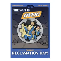 Fanattik Fallout Reclamation Day A3 Art Print ( 070960 )