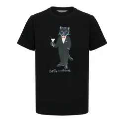 Cat e Lolette Majica Dandy Cat črna