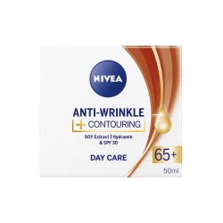 NIVEA Dnevna krema protiv bora za poboljšanje kontura lica 65+ 50ml