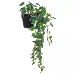 FEJKA Veštačka biljka u saksiji, unutra/spolja/viseće bršljan, 12 cm