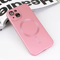 Torbica Magsafe Chrome za iPhone 15 6.1 roze