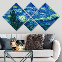 Wallity Slika 4MDF95580, 60x115 cm, 4 dela