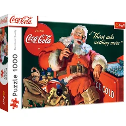 Coca-Cola Božiček 1000-delna premium plus sestavljanka - Trefl
