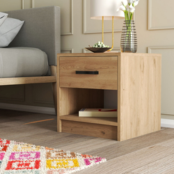 Hanah Home Noćni stočić Grande 3622, 52x46,8x45 cm, Braon