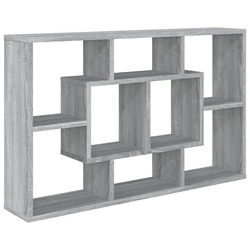 Zidna polica boja hrasta sonome 85x16x52,5 cm konstruirano drvo