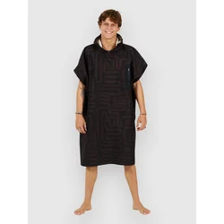 After Tech Pocket Surf Poncho black snake