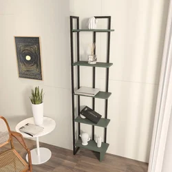 HANAH HOME Polica za knjige Alice Black Green