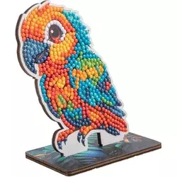 CRYSTAL ART Diamantna slika Jungle: Papiga