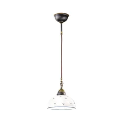 Kolarz 731.30.24 - Luster na sajli NONNA 1xE27/75W/230V O 30 cm plavi
