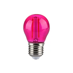 LED FILAMENT sijalica G45 E27/2W/230V ružičasta