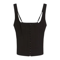Bershka Top črna