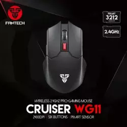 Mis Wireless Fantech WG11 Cruiser crni